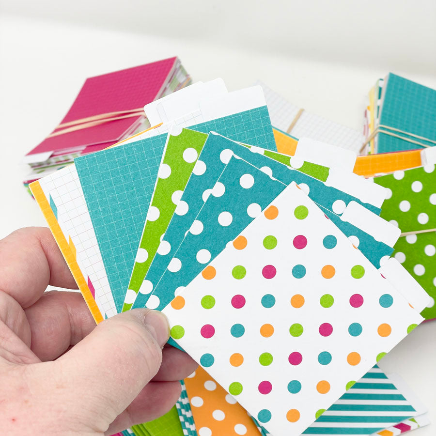 Mini Tabbed Folders