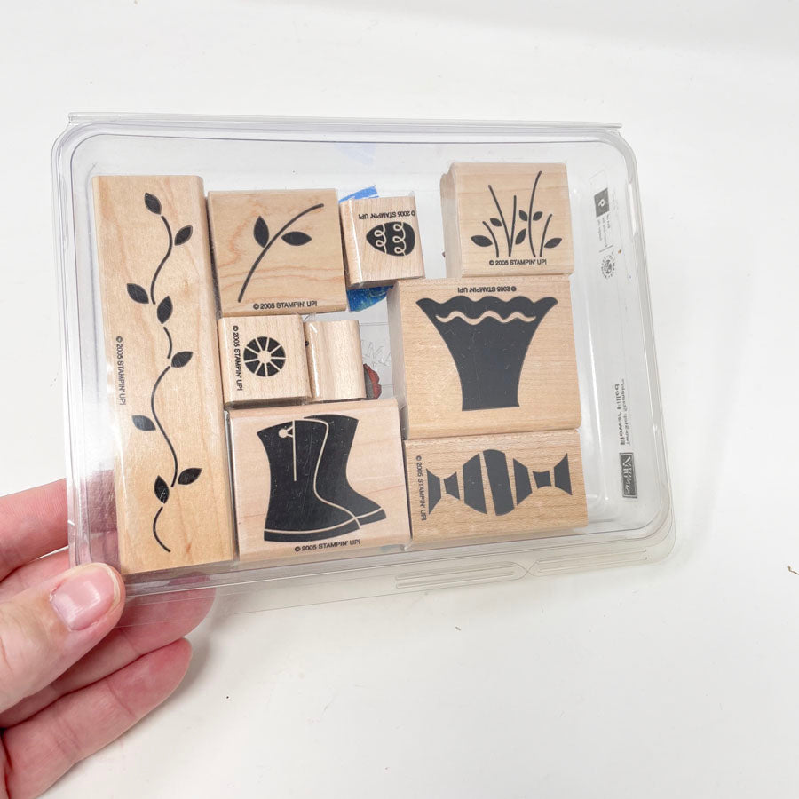 Stampin' Up! Rubber Stamps – Medium Box Sets