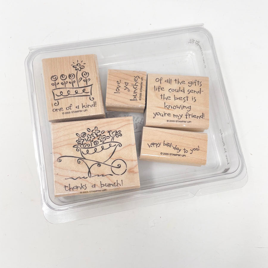 Stampin' Up! Rubber Stamps – Small Box Sets 2005-16