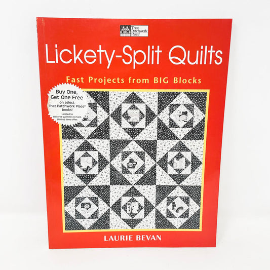 "Lickety-Split Quilts" by Laurie Bevan