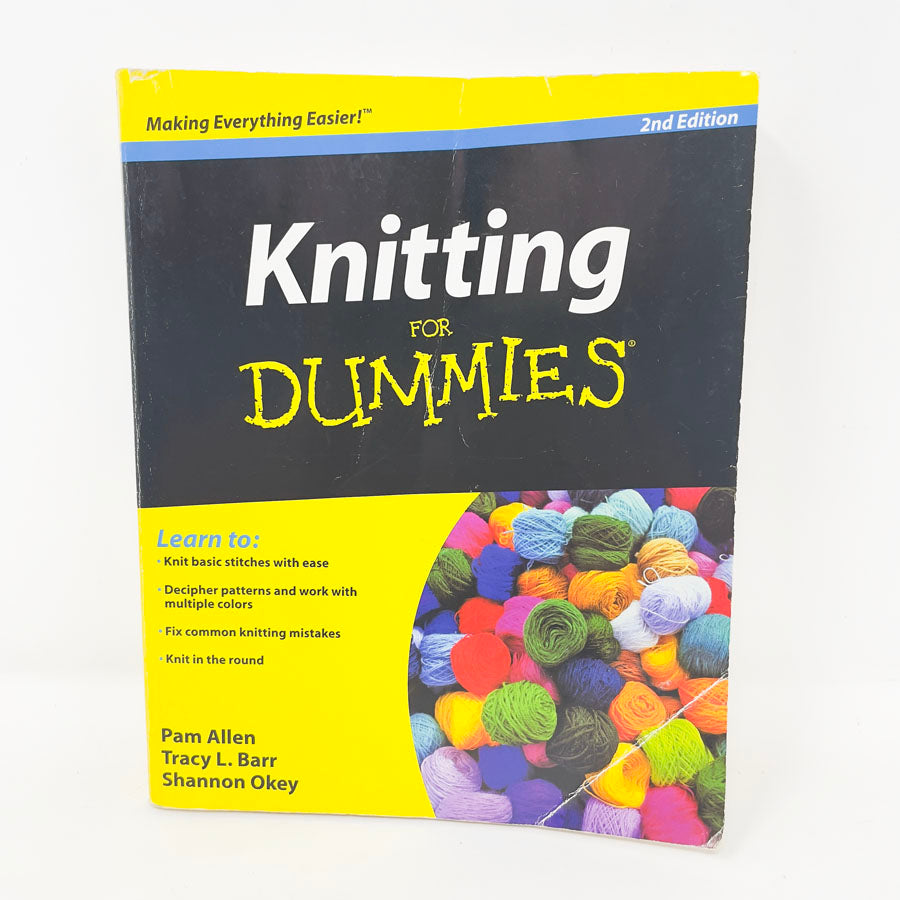 "Knitting For Dummies"