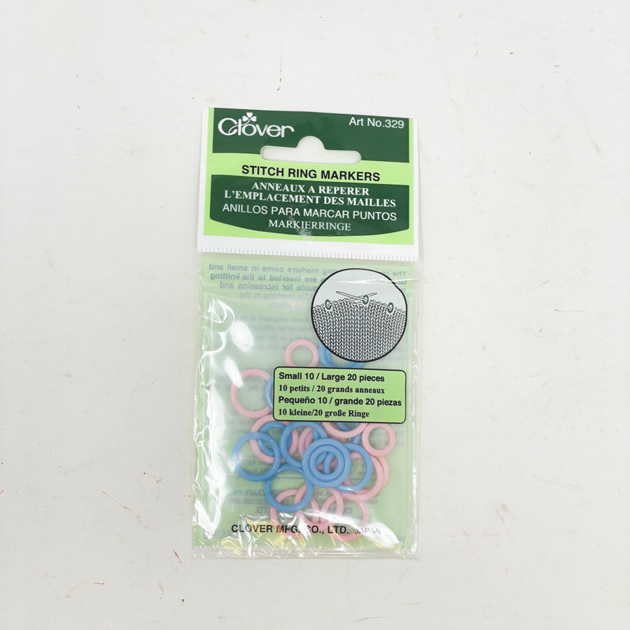 Clover Stitch Ring Markers