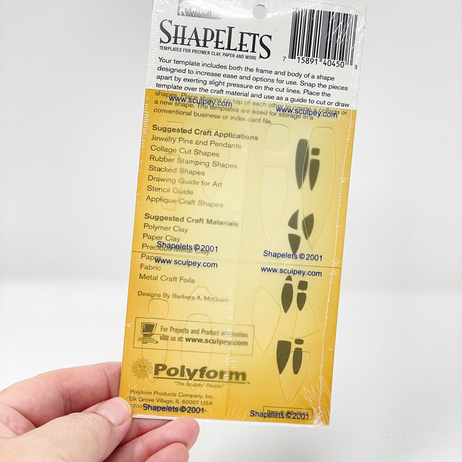 Sculpey Shapelets Templates