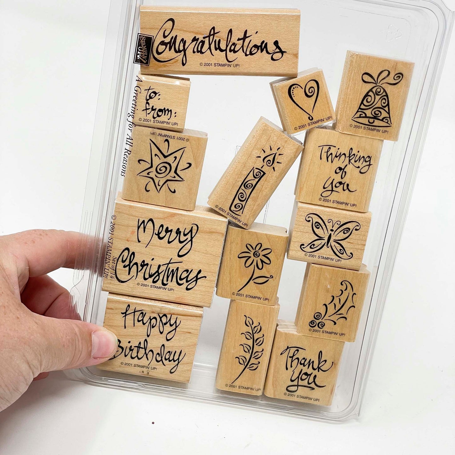 Stampin' Up! Rubber Stamps – Large Box Sets