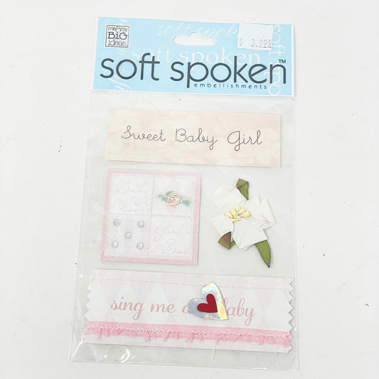 Baby  Girl - Soft Spoken Embellishments