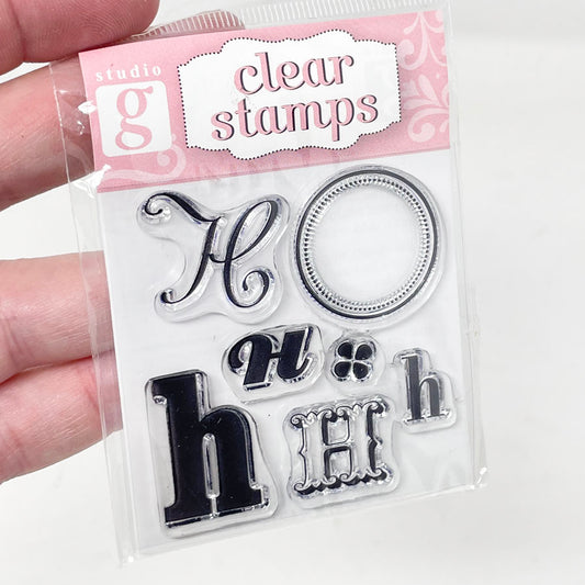 Studio G Clear Stamps - Letter "H"