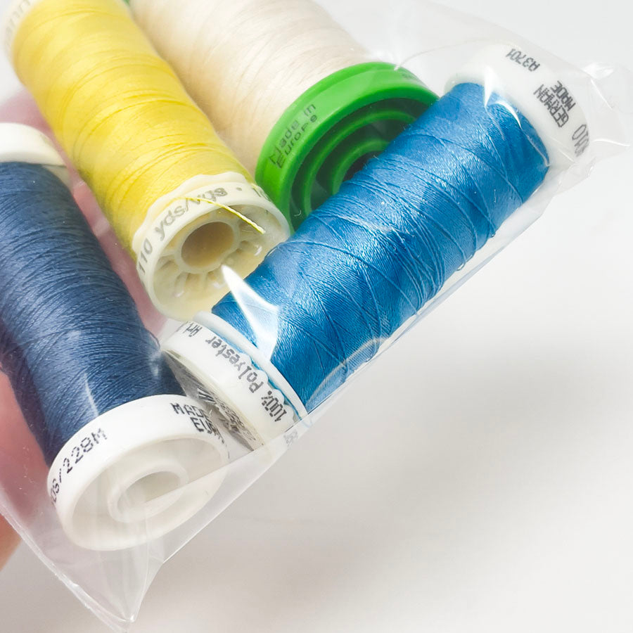 Tall Peacock - Assorted Sewing Thread Bundle