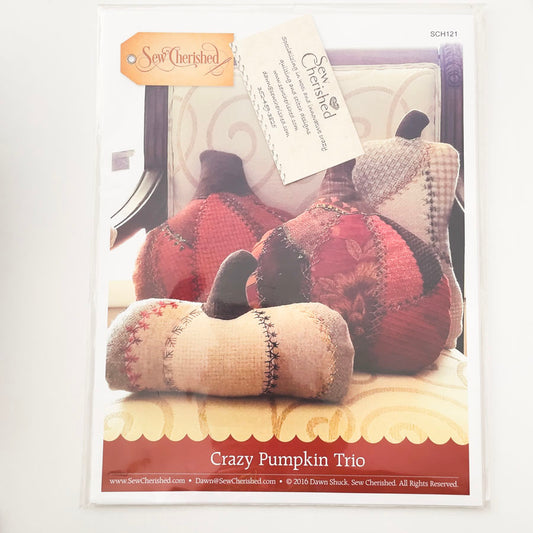 Sew Cherished Crazy Pumpkin Pattern