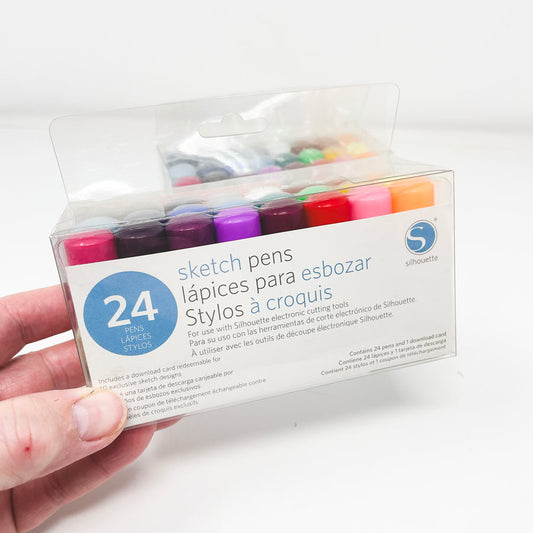 Silhouette Sketch Pens - 24 Set