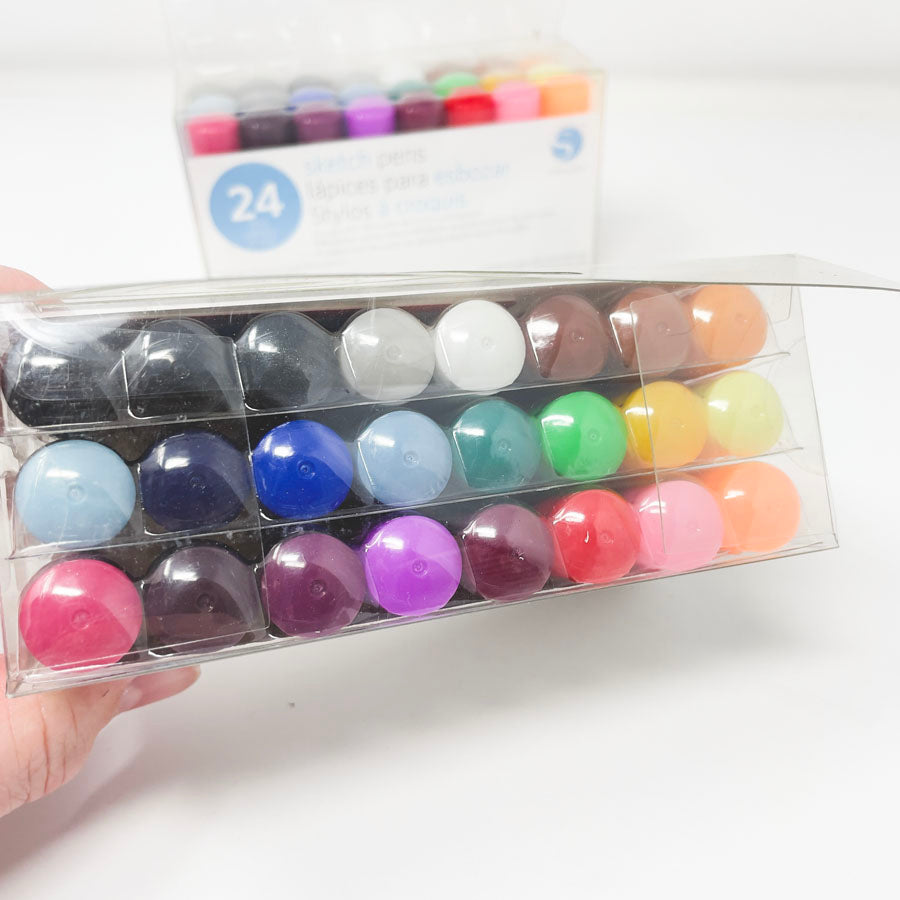 Silhouette Sketch Pens - 24 Set