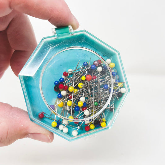 Multi-Color Ball Head Pins in Octagonal Case