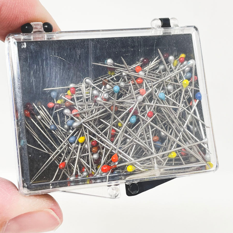 Multi-Color Small Ball Head Pins in Case