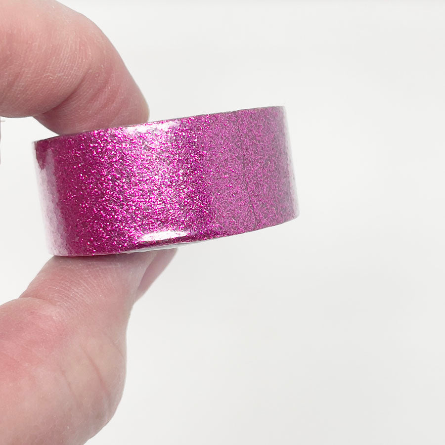 Duck Glitter Tape--Pink