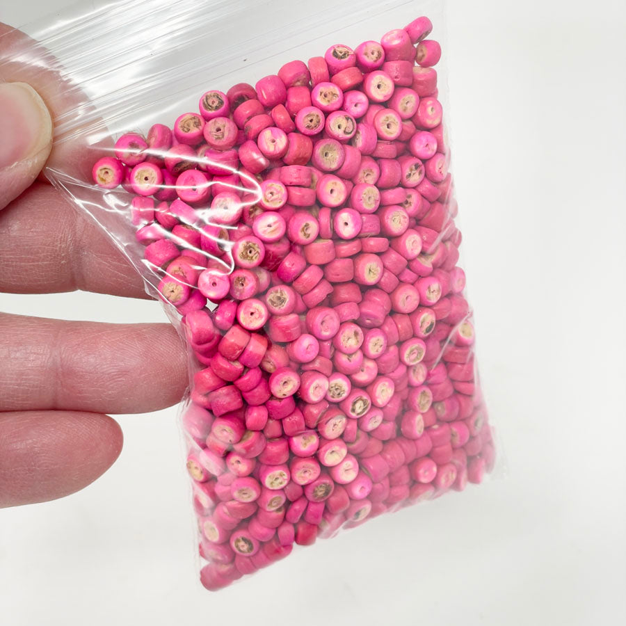 Neon Pink Beads