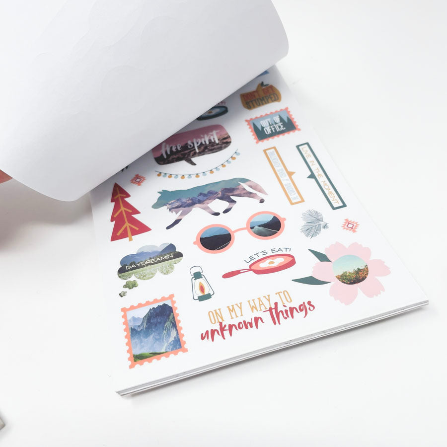 The Paper Studio - Stick-a-Bilities - Wanderlust Sticker Book