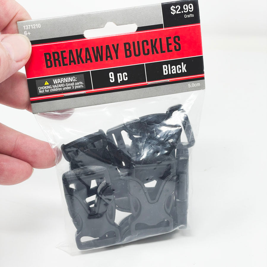 Black Breakaway Buckles