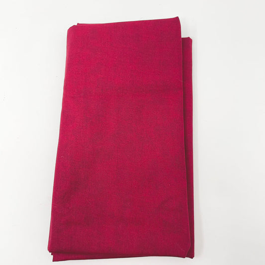 1.5 yd - Textured Cranberry Fabric