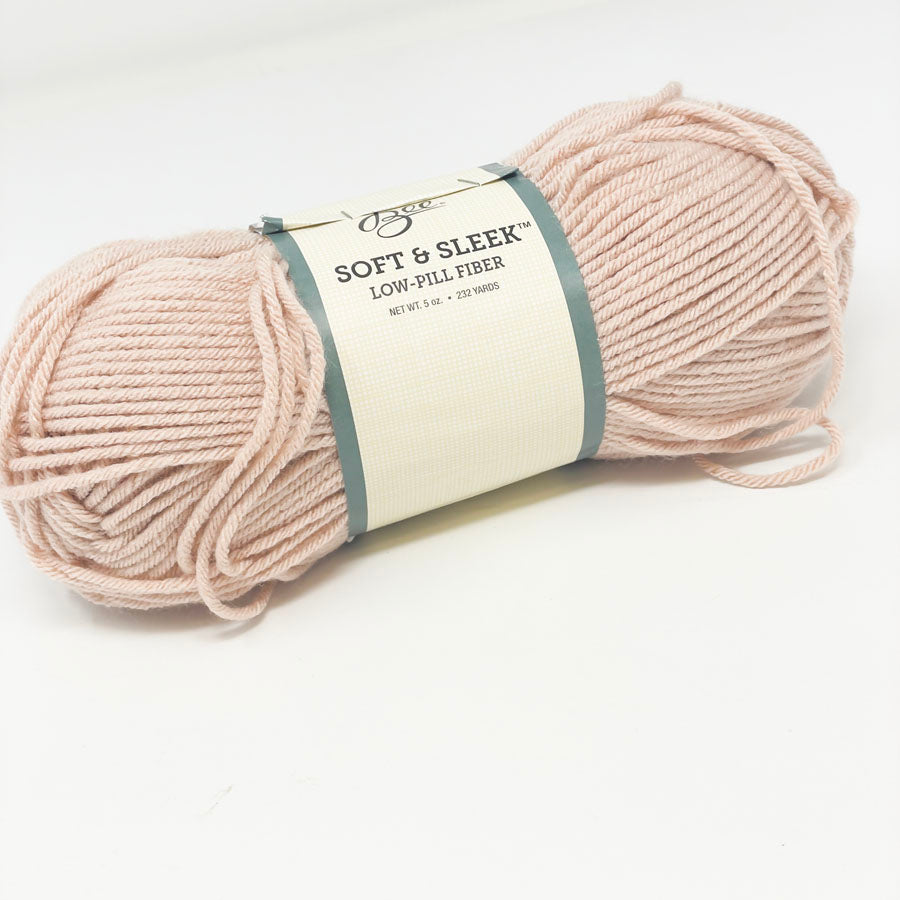 Yarn Bee Soft & Sleek Yarn - Blush