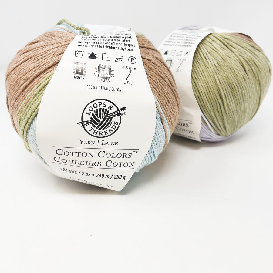 Cotton Colors Yarn by Loops & Threads - Pick a Color