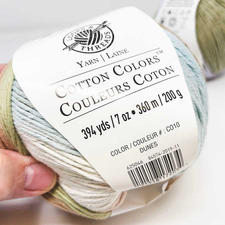 Cotton Colors Yarn by Loops & Threads - Pick a Color