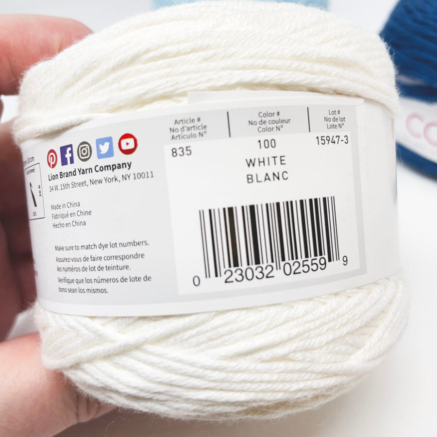 Lion Brand Coboo Yarn - Pick a Color