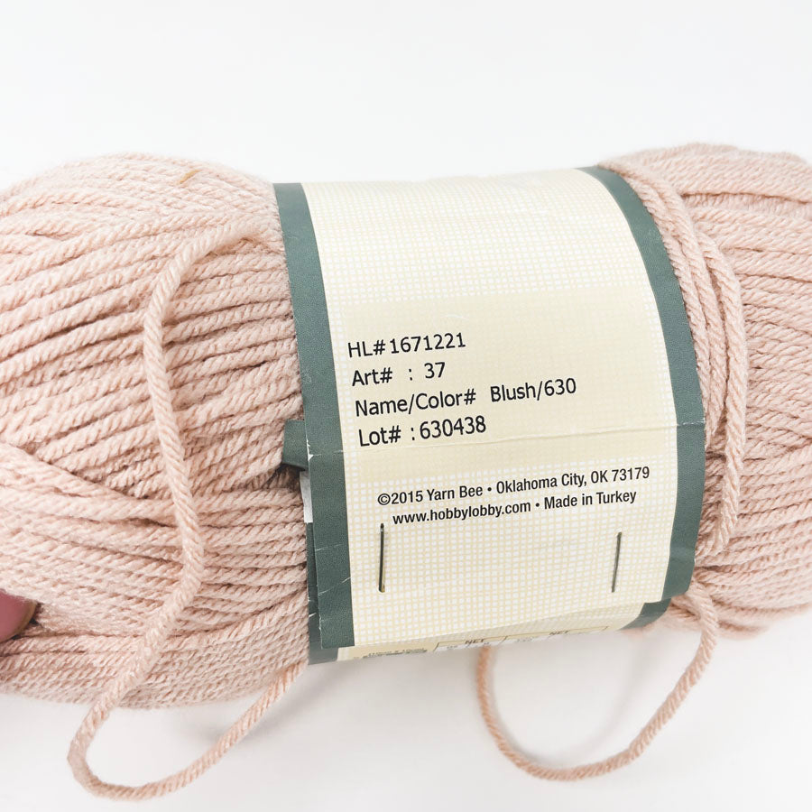 Yarn Bee Soft & Sleek Yarn - Blush