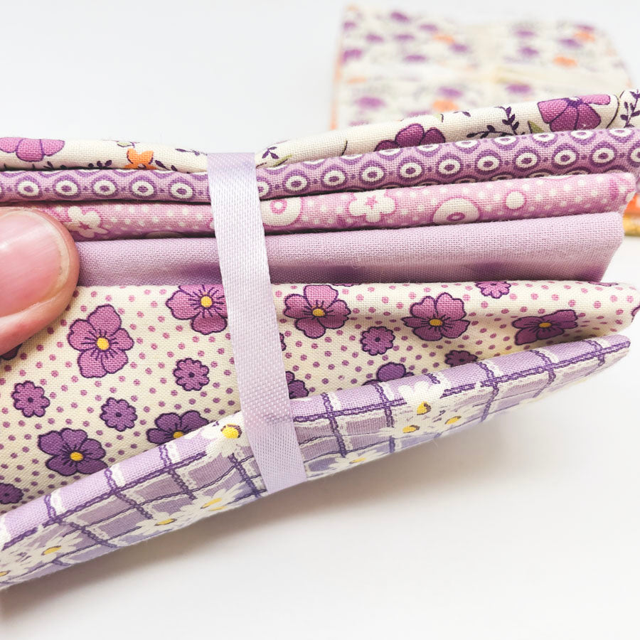 Retro Color Themed Fabric Bundles