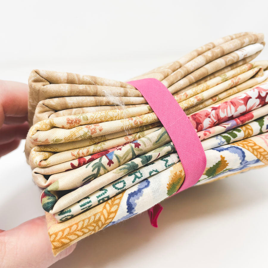 Tan Garden Fabric Bundle