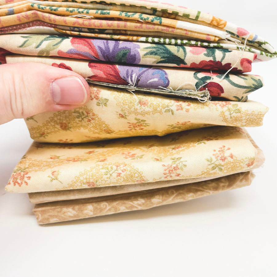 Tan Garden Fabric Bundle