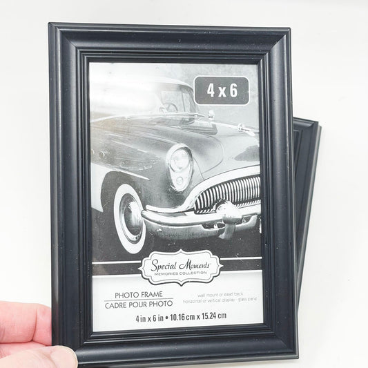 4x6 Black Photo Frame