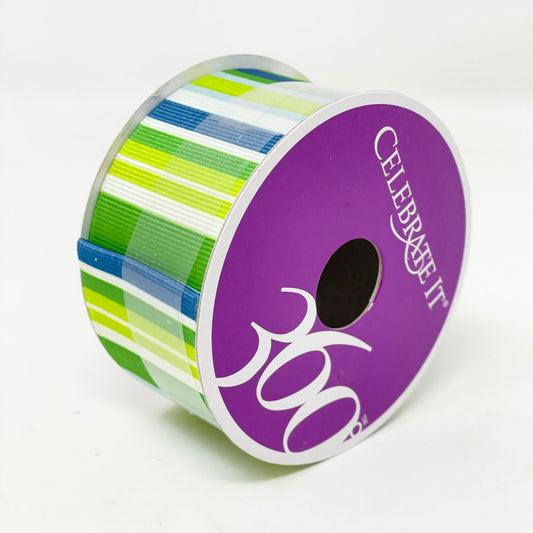 Celebrate It Grossgrain Striped Ribbon - 1.5"