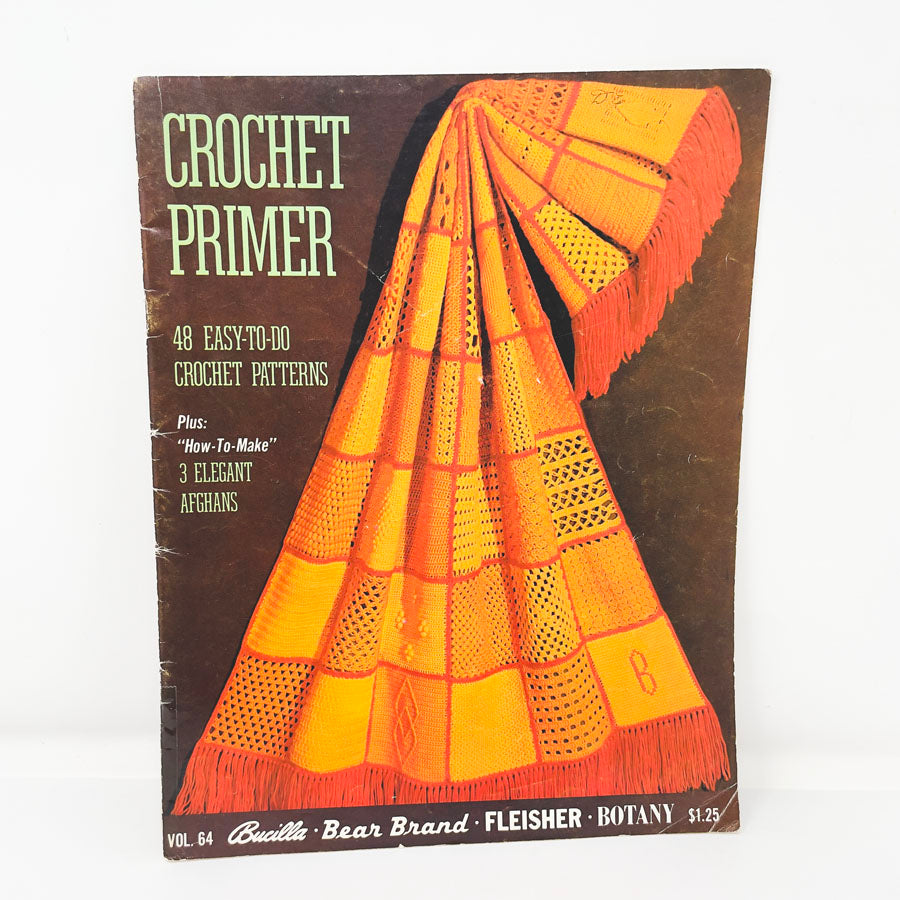 Vintage Crochet Primer Pattern Book