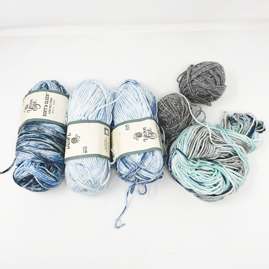 Denim & Gray Yarn Bundle