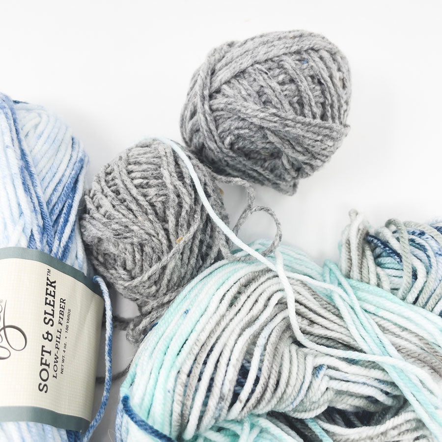 Denim & Gray Yarn Bundle