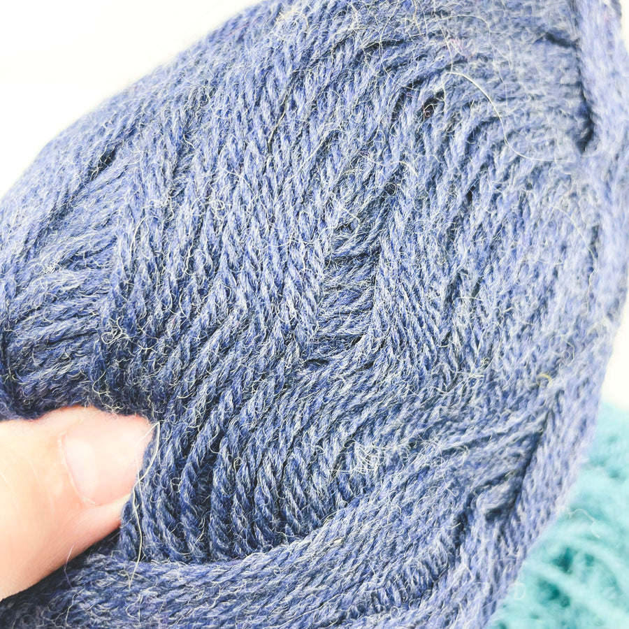 Blue & Black Yarn Bundle