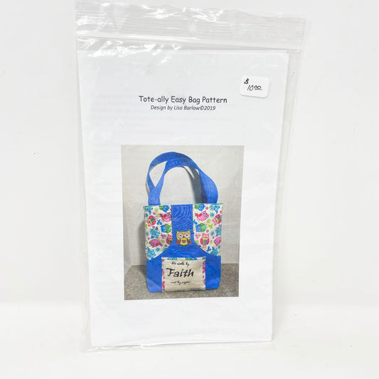 Tote-ally Easy Bag Pattern - Lisa Barlow