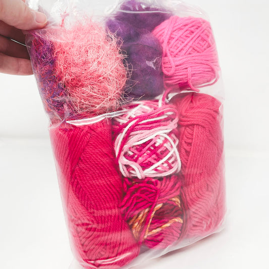 Deep Pinks Yarn Bundle