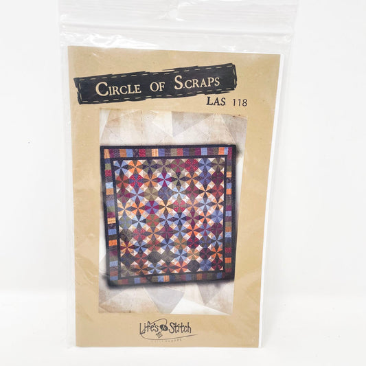 Circle of Scraps - Life's A Stitch - LAS 118