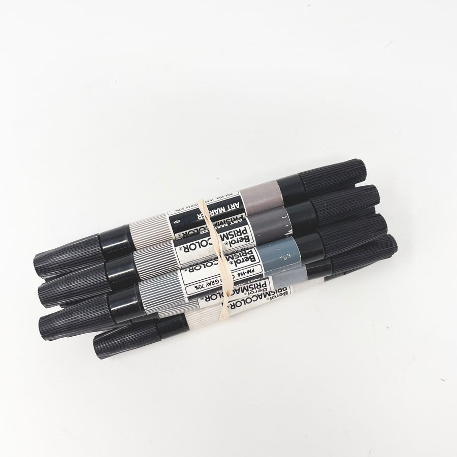 Berol Prismacolor Art Marker Bundle - Gray Tones