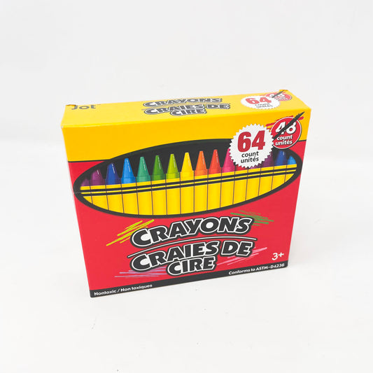 Jot Crayons 64 ct.