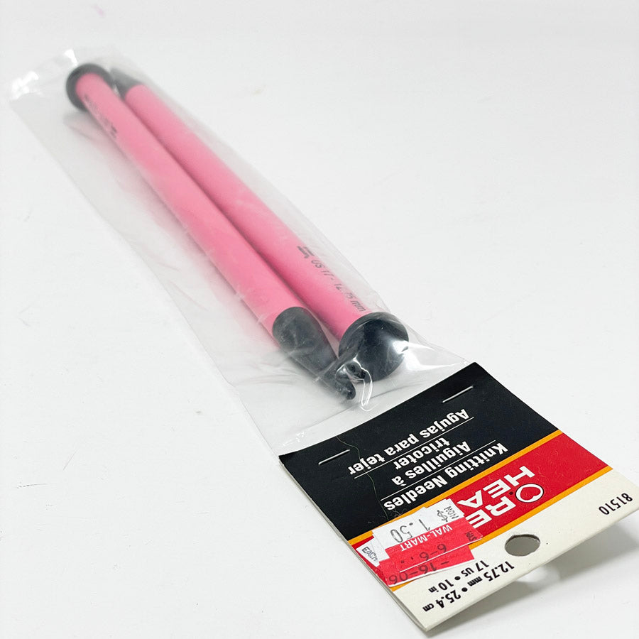 Stock Item: Plastic Knitting Needles – Pick-a-Size