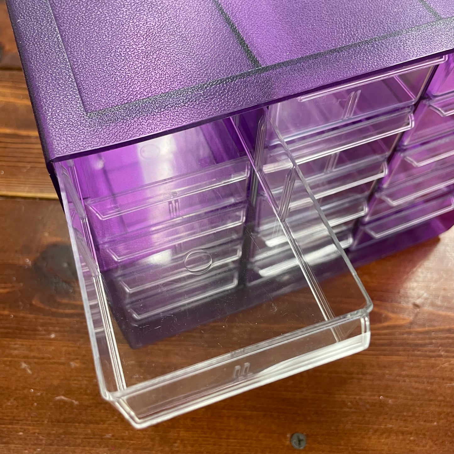 15 Drawer Hardware Organizer - Purple