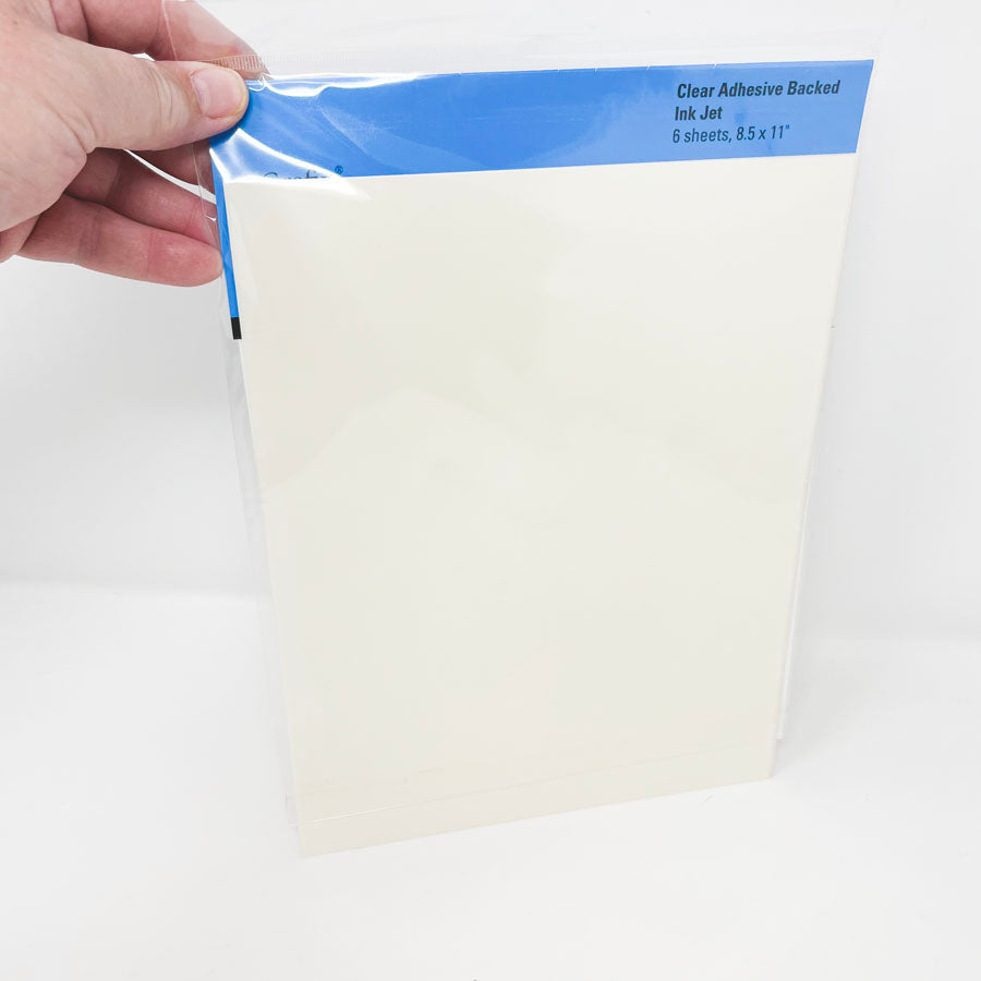 Computer Grafix - Clear Adhesive Backed Sheets