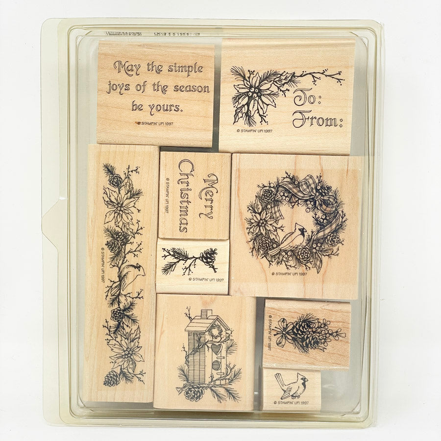 Stampin' Up! Rubber Stamps – Christmas & Winter Stamp Sets