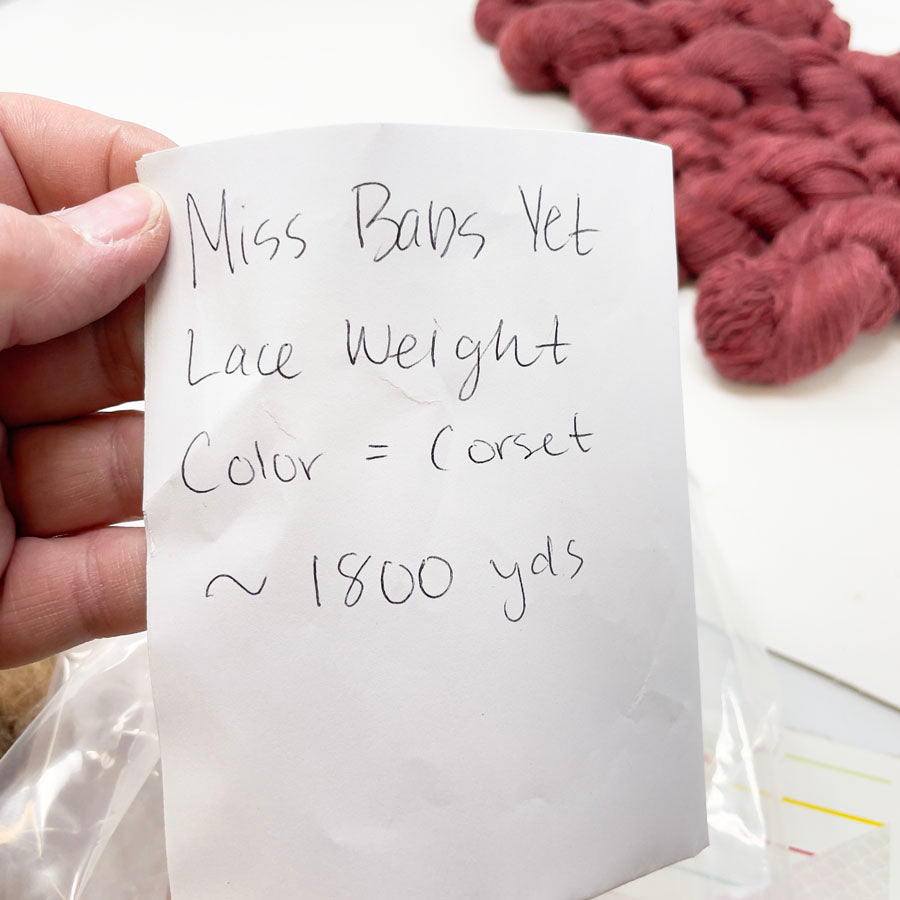 Miss Babs Yet Yarn Bundle (6) - Corset