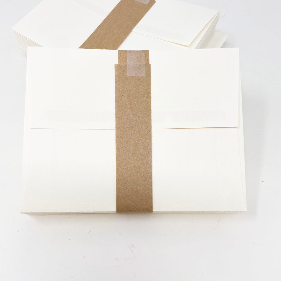 A2 Off-White Paper Envelopes - 25 ct