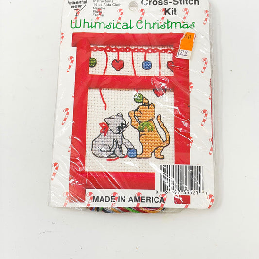 Whimsical Christmas Cross-Stitch Kit