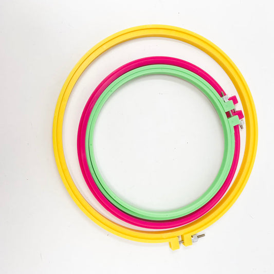 Plastic Needlework Hoops