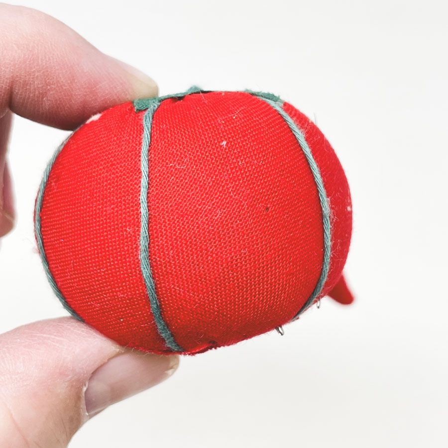 Small Tomato Pin Cushion