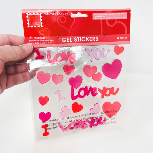 Valentine's Gel Stickers